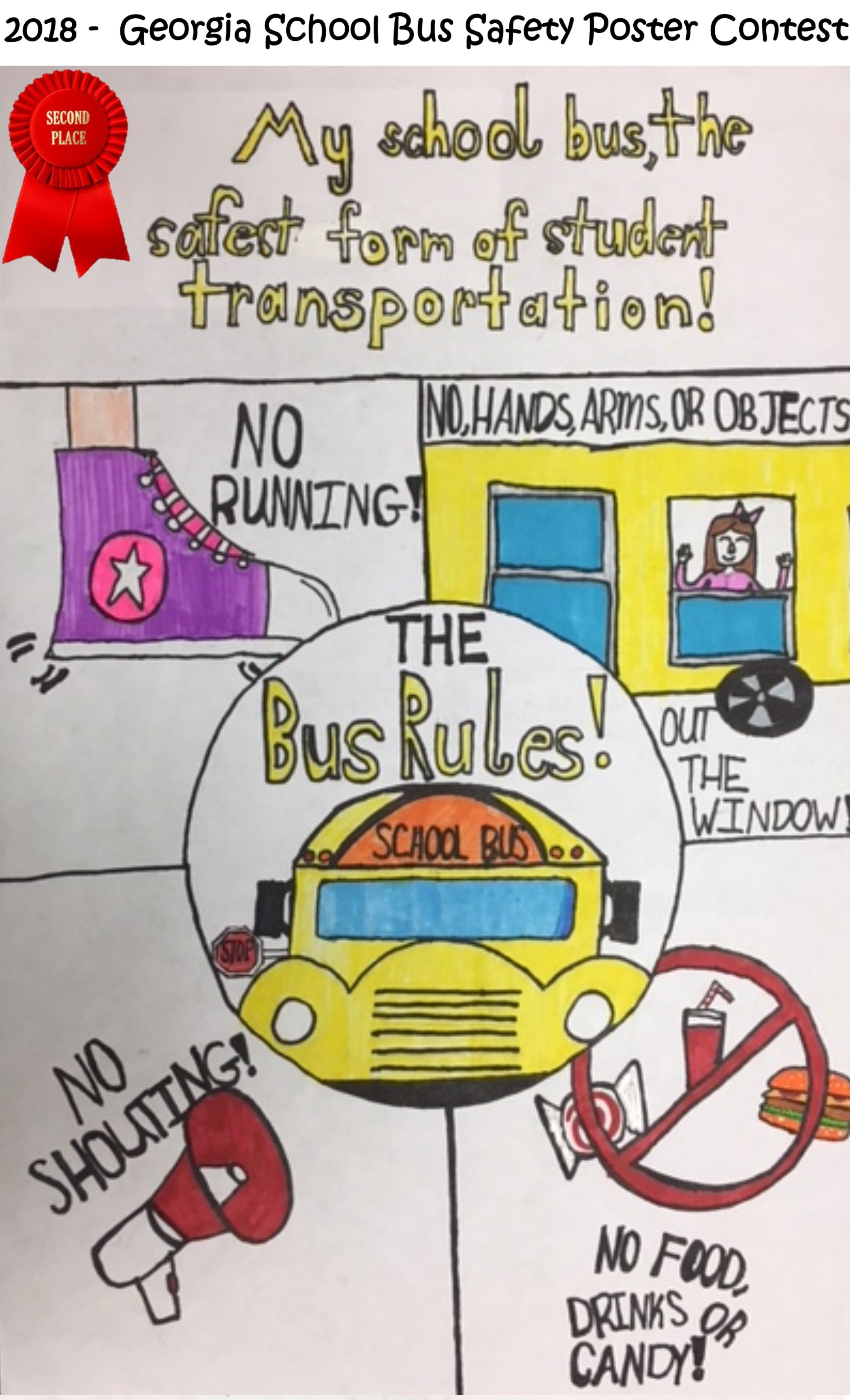 2018 School Bus Safety Poster Contest Winners 2